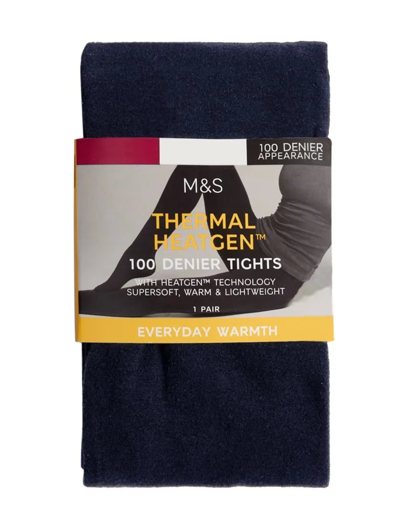 100 Denier Thermal Heatgen™ Opaque Tights