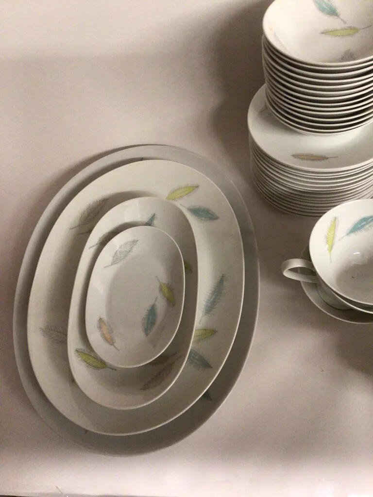 107 pcs. Rosenthal Bunte Blatter China, ca. 1954-89