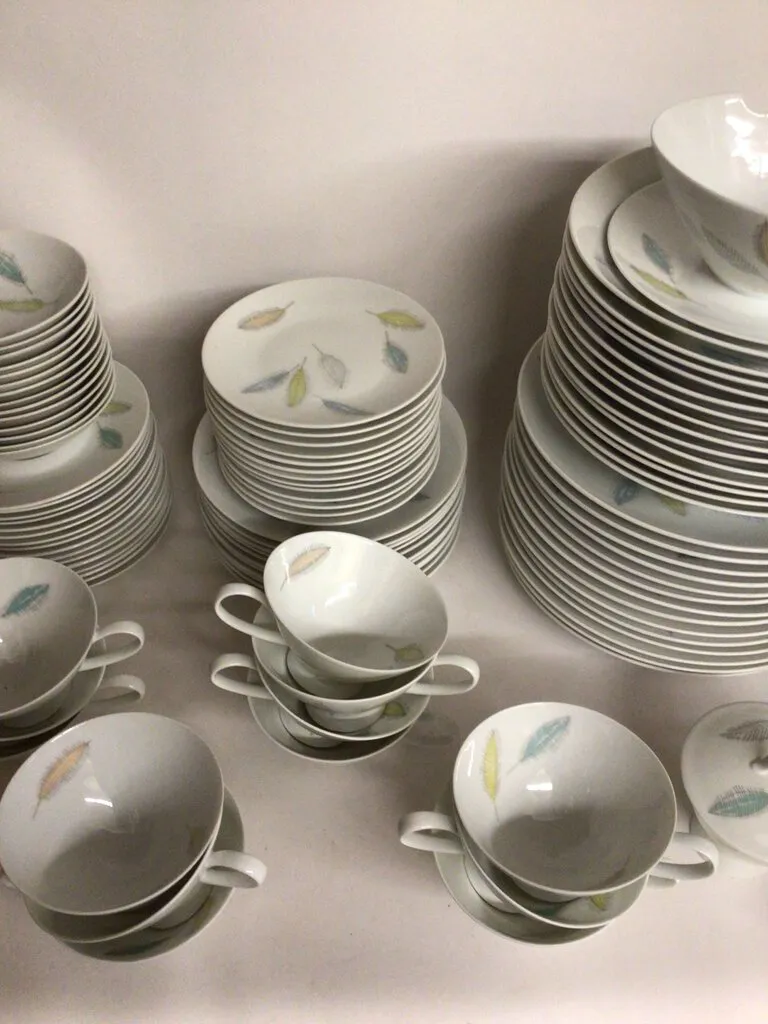 107 pcs. Rosenthal Bunte Blatter China, ca. 1954-89