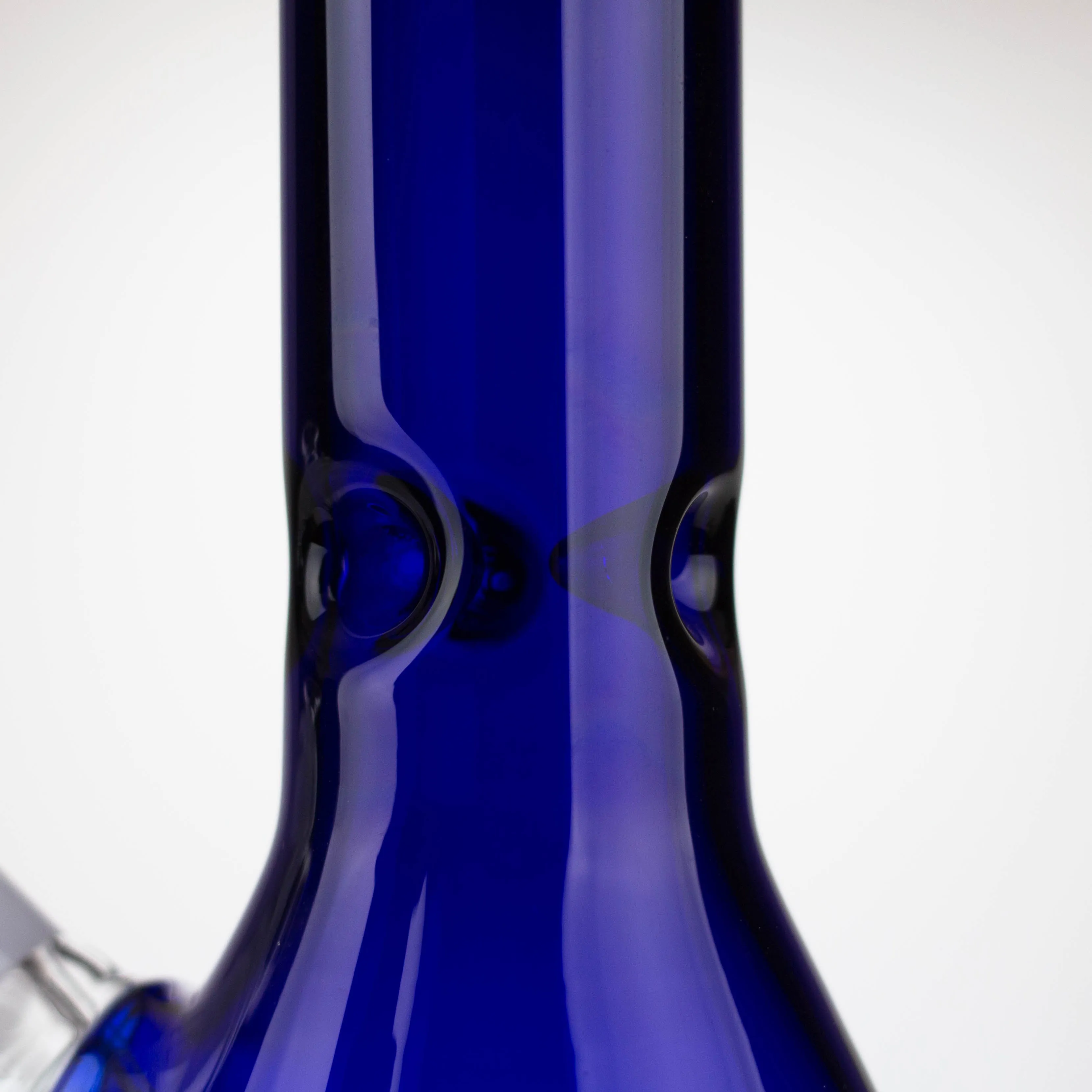 12" color tube glass water bong