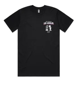 2 Titles - Lakers x Dodgers 2020 Championship T-Shirt - Black