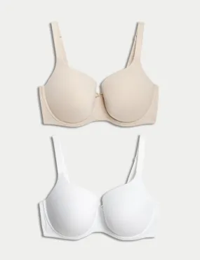 2pk Wired Full Cup Bras