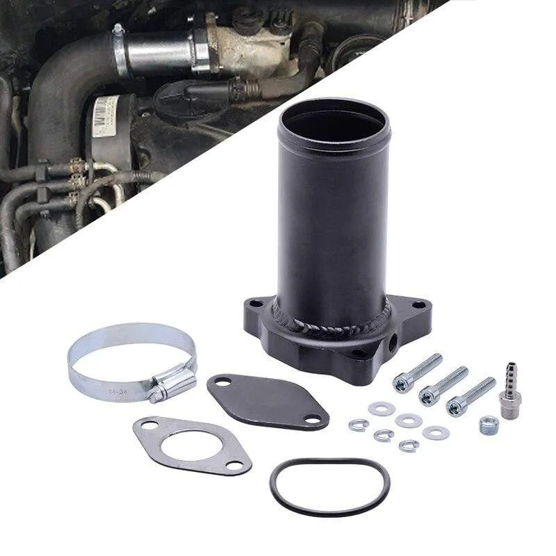 50MM 57MM 63MM EGR Delete Kit Pipe Suit For MK4 Beetle Golf  VW 1.9TDI  75/80/90/115 BHP Valve