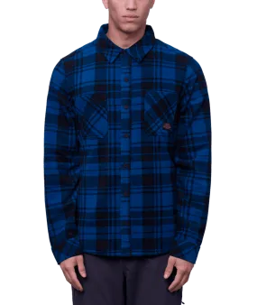 686 Sierra Fleece Flannel Moroccan Blue Plaid