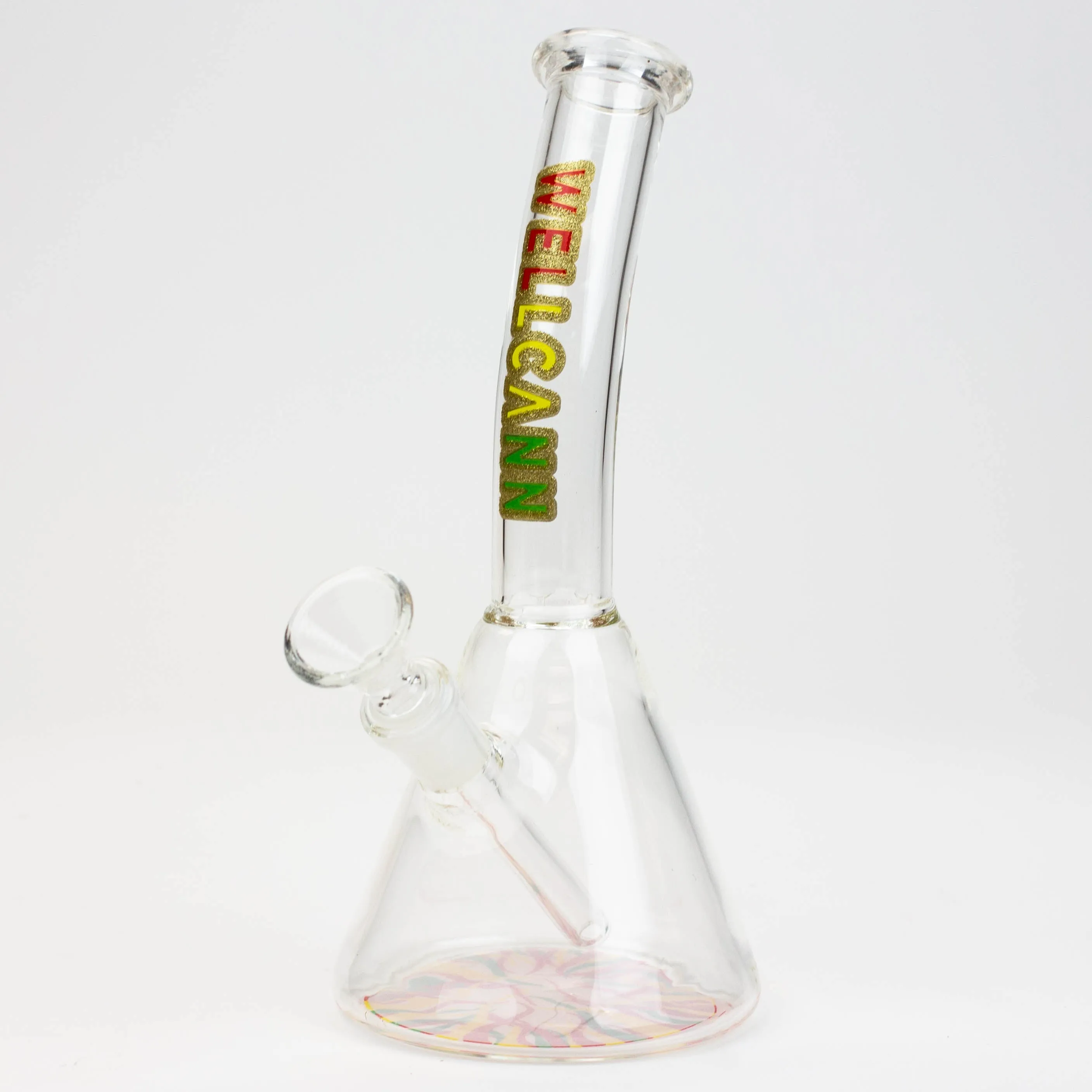 8" Mini Bong Colour Bottom