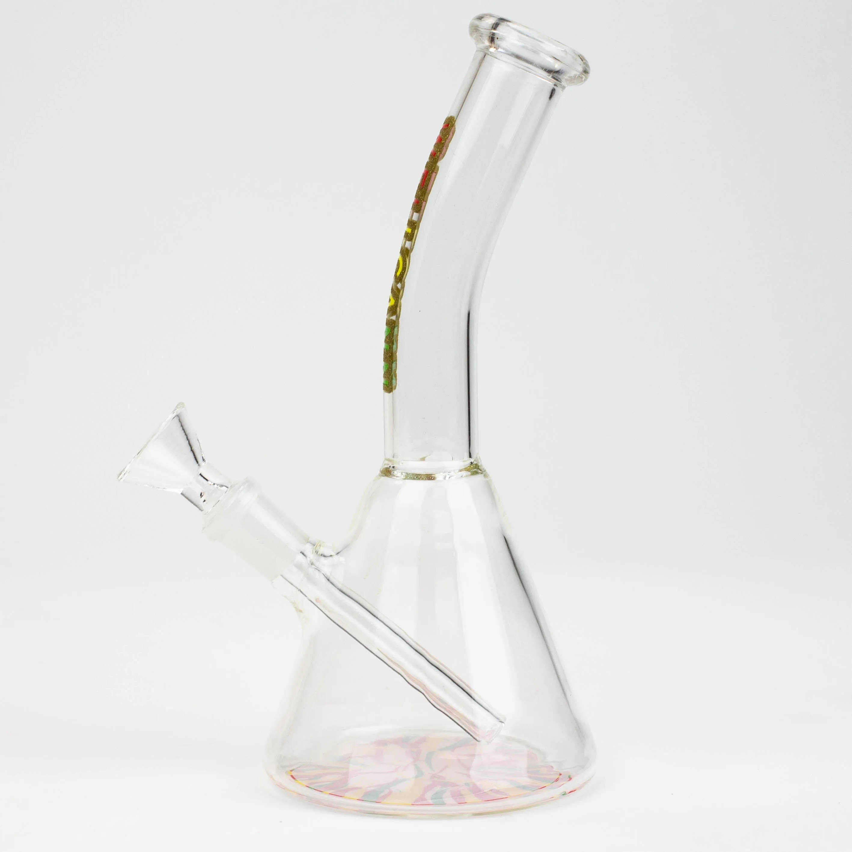 8" Mini Bong Colour Bottom