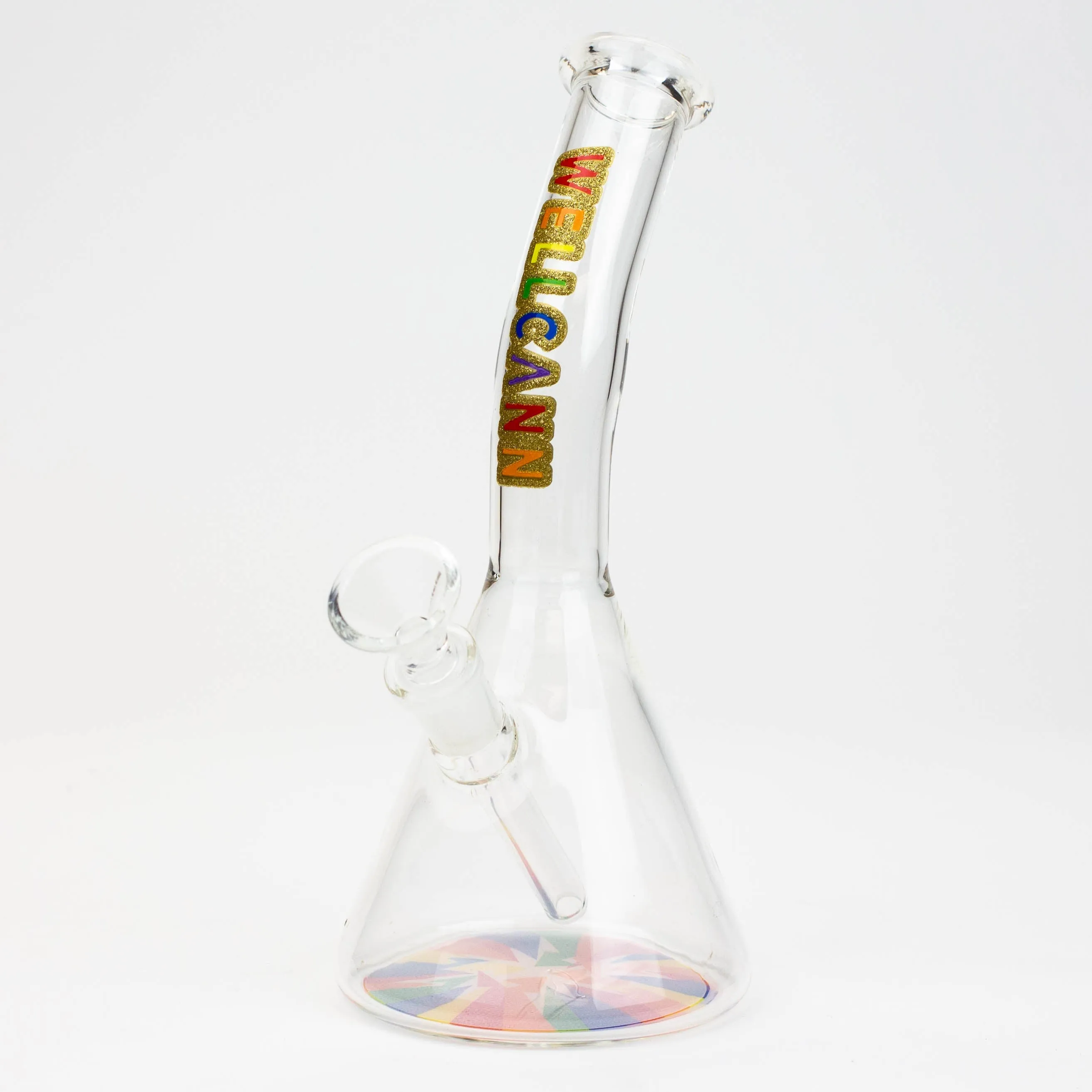 8" Mini Bong Colour Bottom