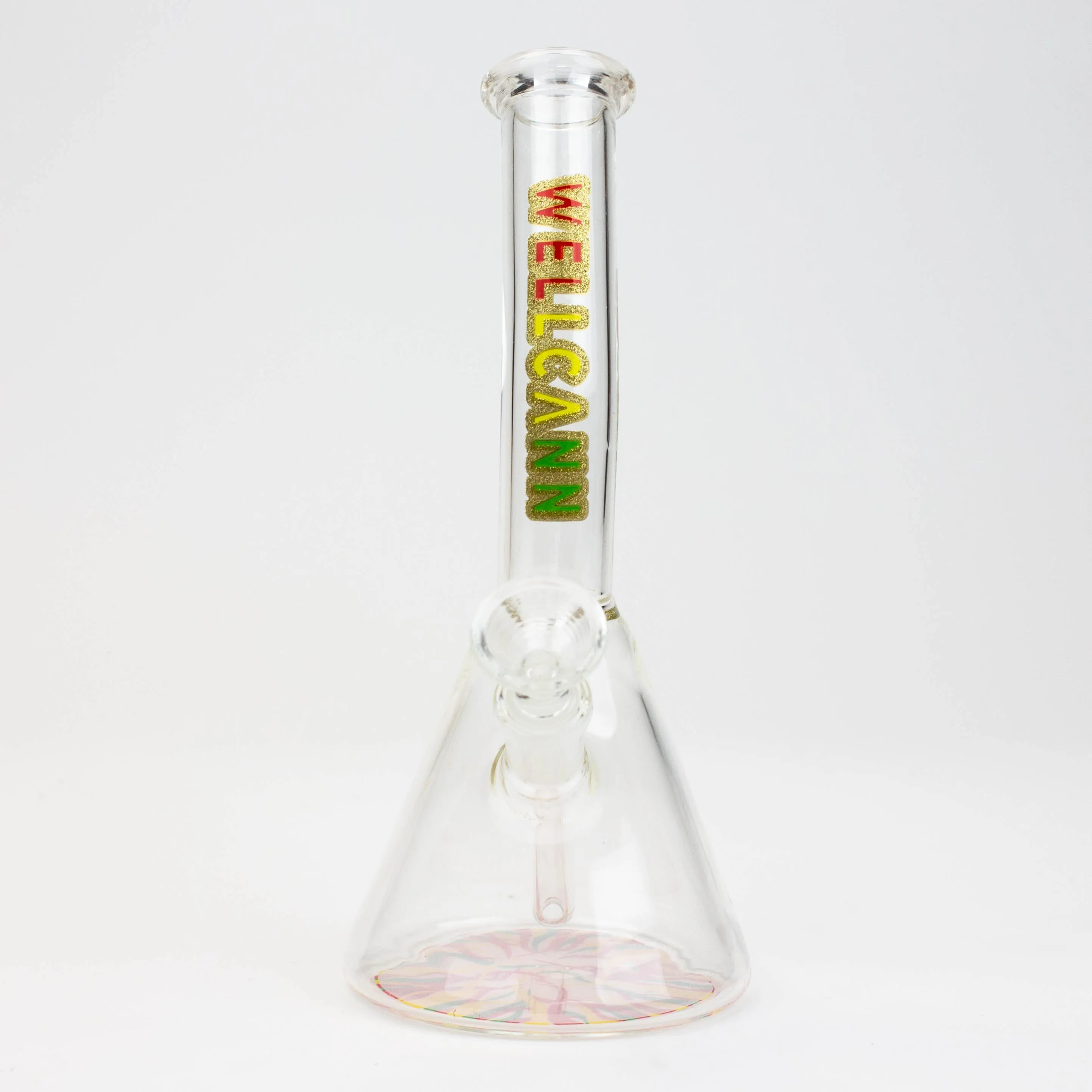 8" Mini Bong Colour Bottom