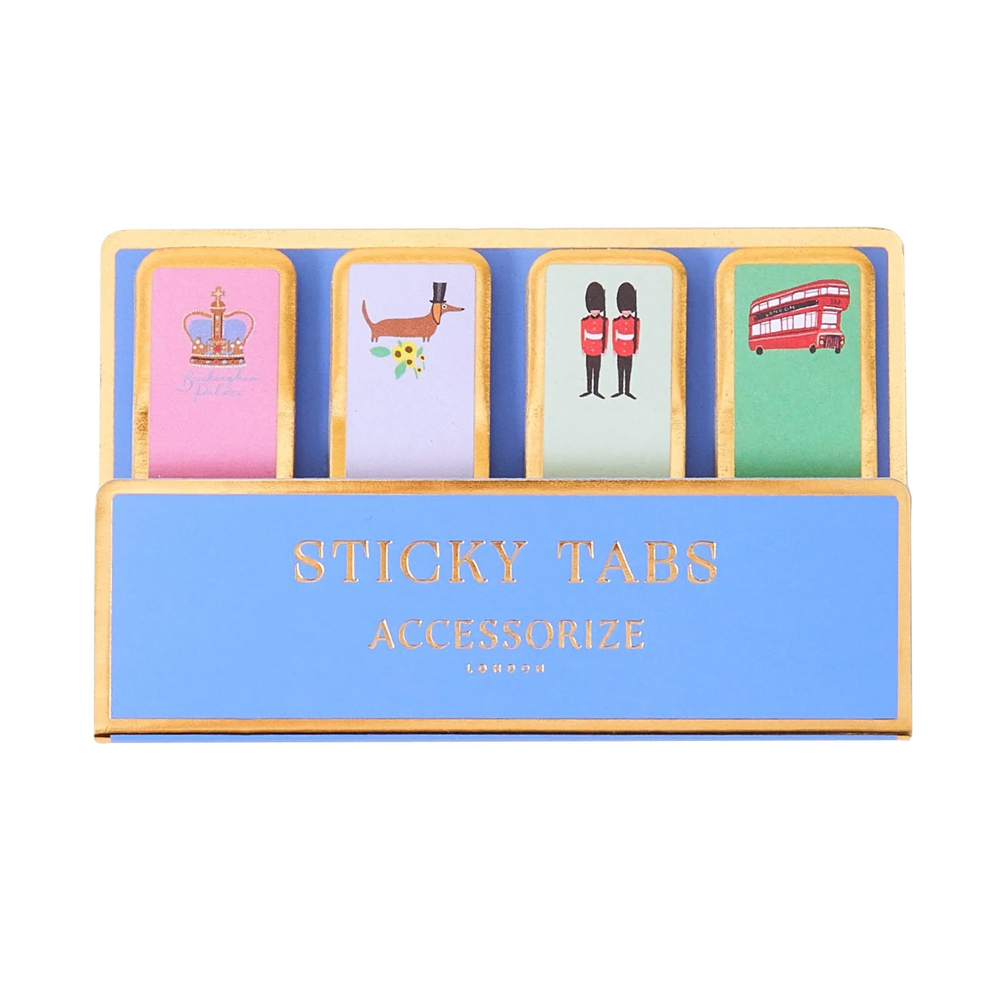 Accessorize London Girl's London Print Sticky Tab Set