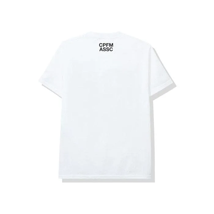 ANTI SOCIAL SOCIAL CLUB X CPFM TEE WHITE