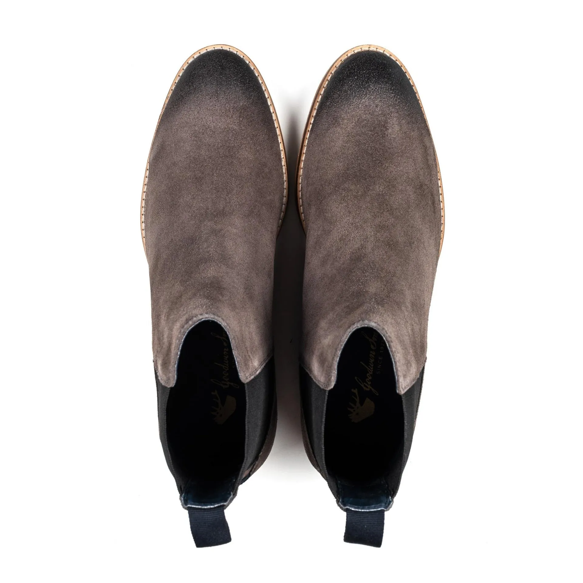 ARLO GREY SUEDE CHELSEA BOOT