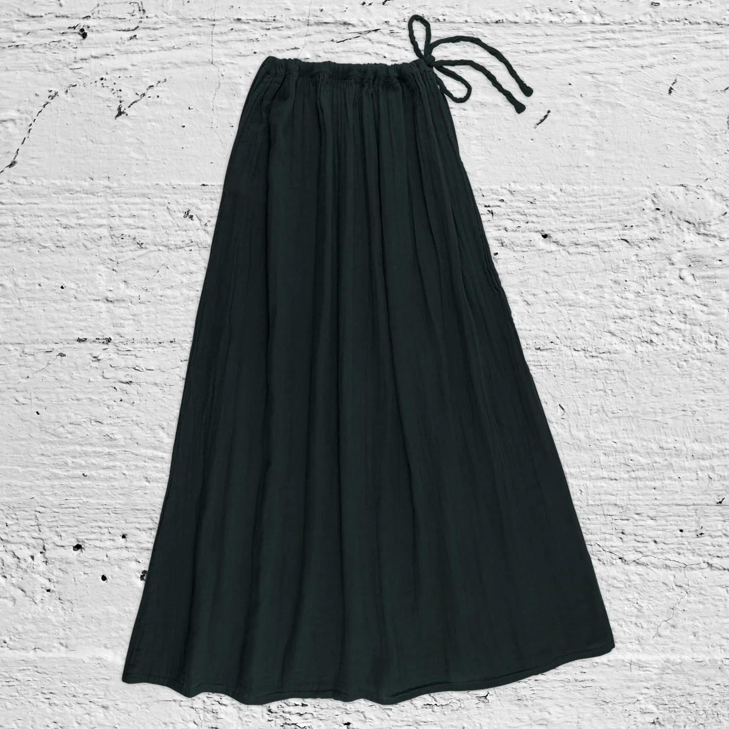 Ava Long Skirt  - Women - DS Double Saloo - S021 Dark Green Grey