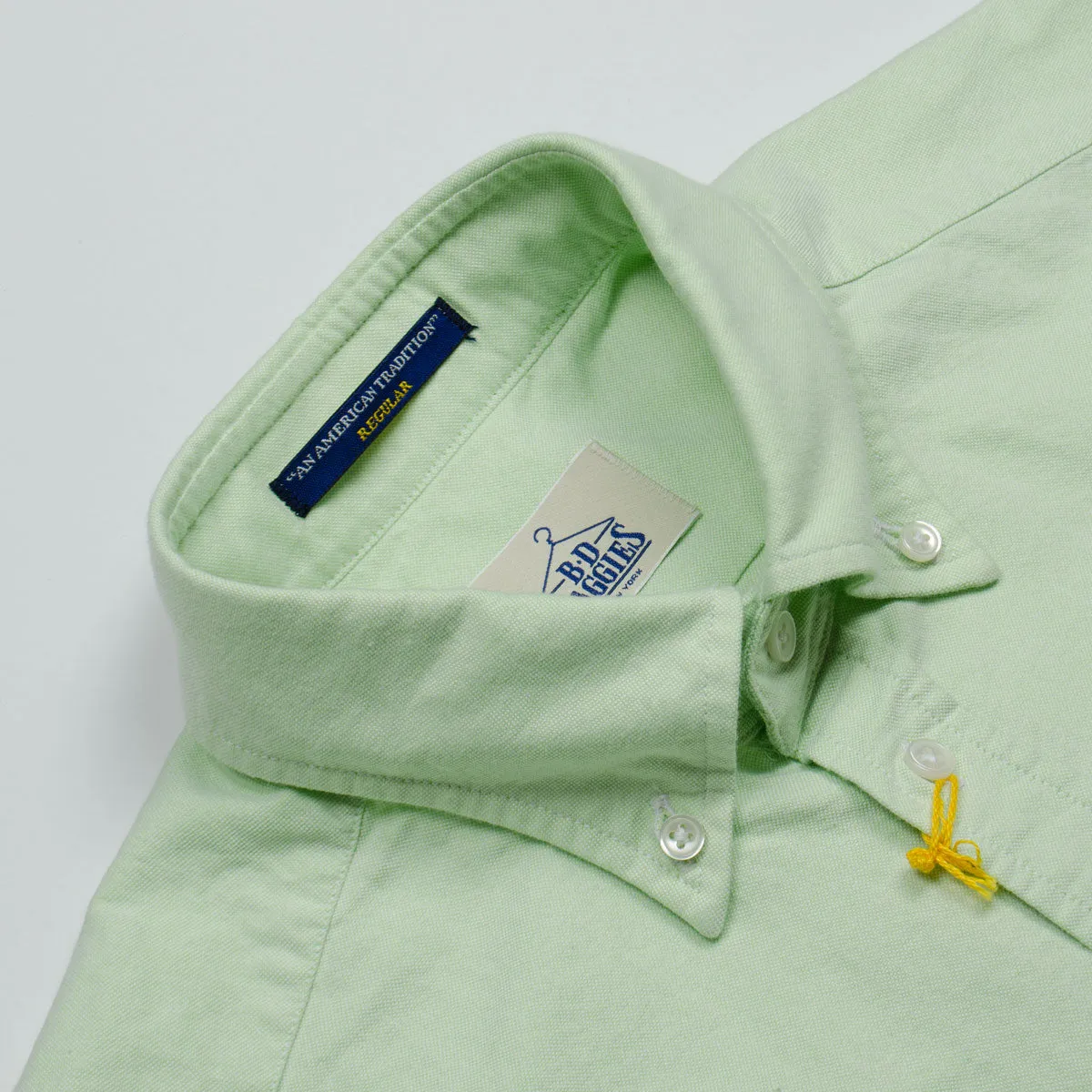 BD Baggies - Bradfort BD Shirt With Pocket - Oxford Green