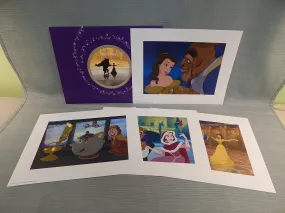 Beauty and the Beast Commemorative Lithographs - Set of 4