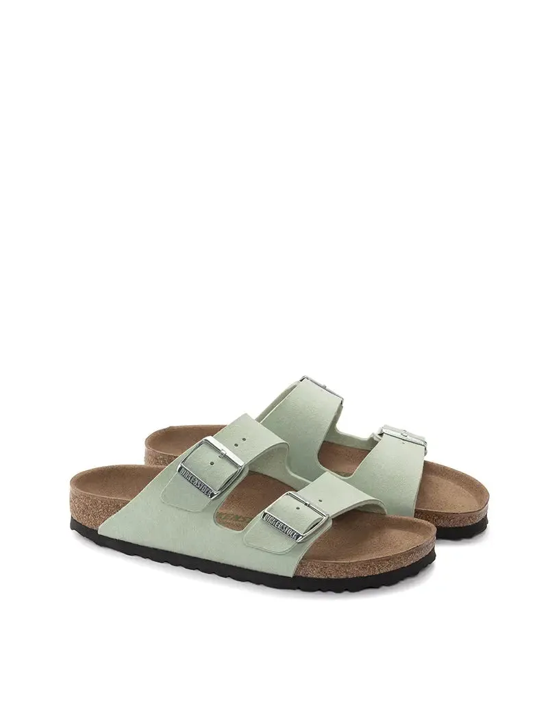 Birkenstock Arizona Vegan Narrow Fit Soft Matcha