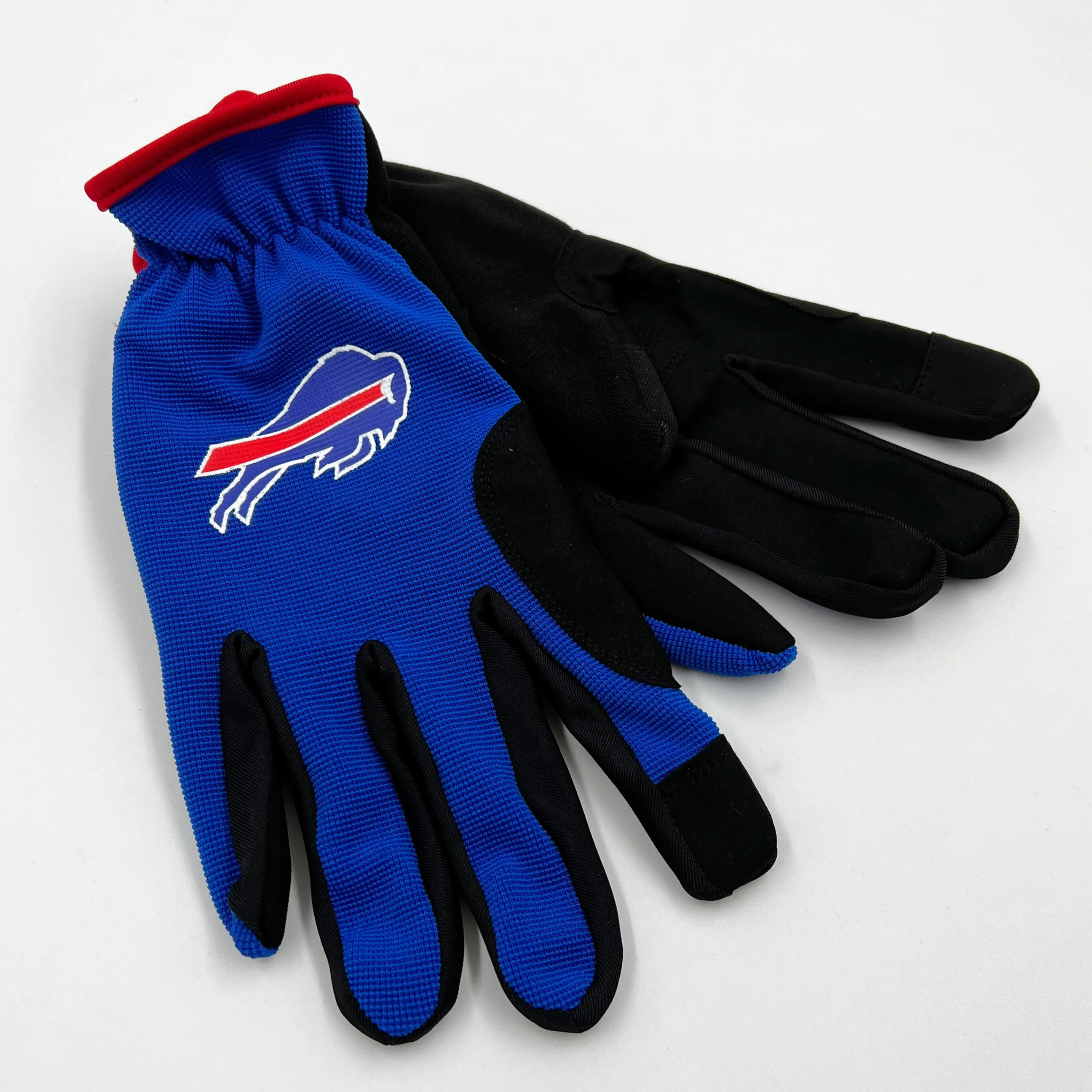 Buffalo Bills Royal & Black Flex Work Gloves