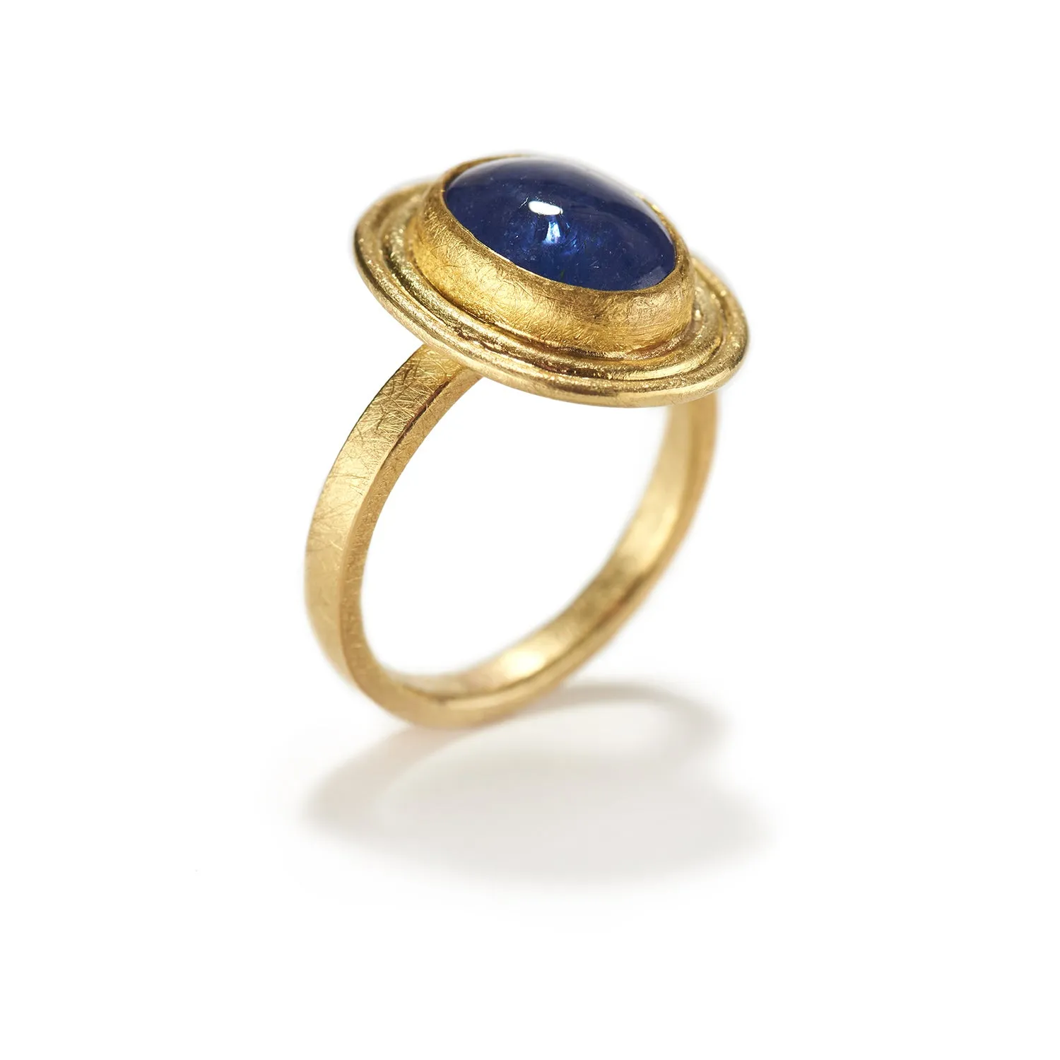 Cabochon Tanzanite Ring