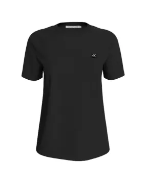 Calvin Klein Embro Badge Regular Tee Nero