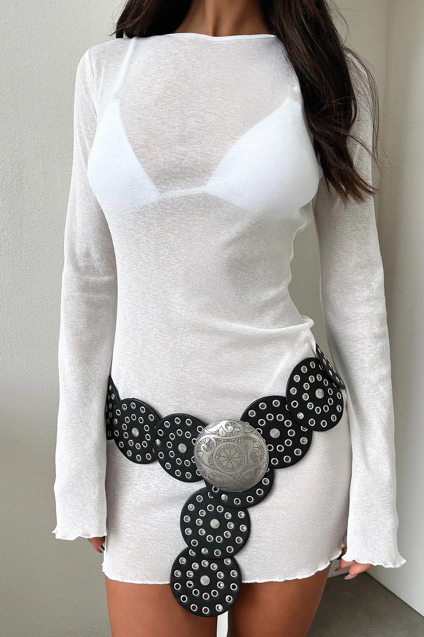 Catana Belt - Black/Silver