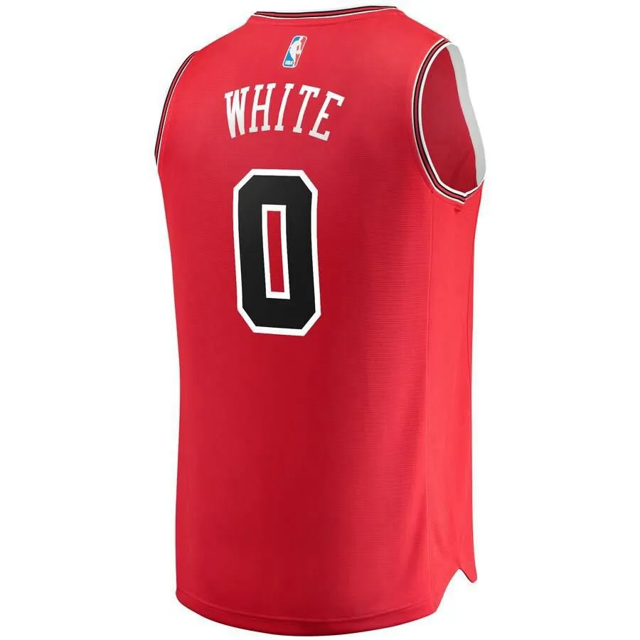 Chicago Bulls Coby White Fanatics Branded Replica Fast Break Icon Jersey Kids - Red | Ireland I4368U1