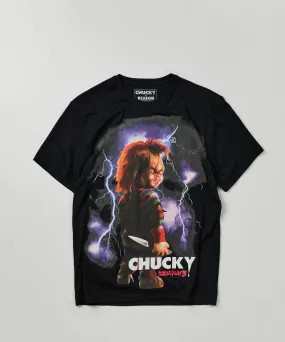 Chucky Bolts Short Sleeve Tee - Black