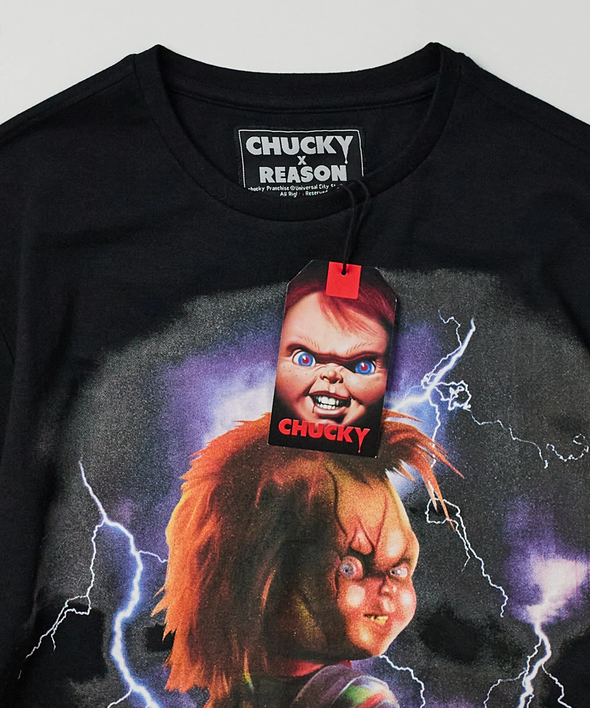 Chucky Bolts Short Sleeve Tee - Black