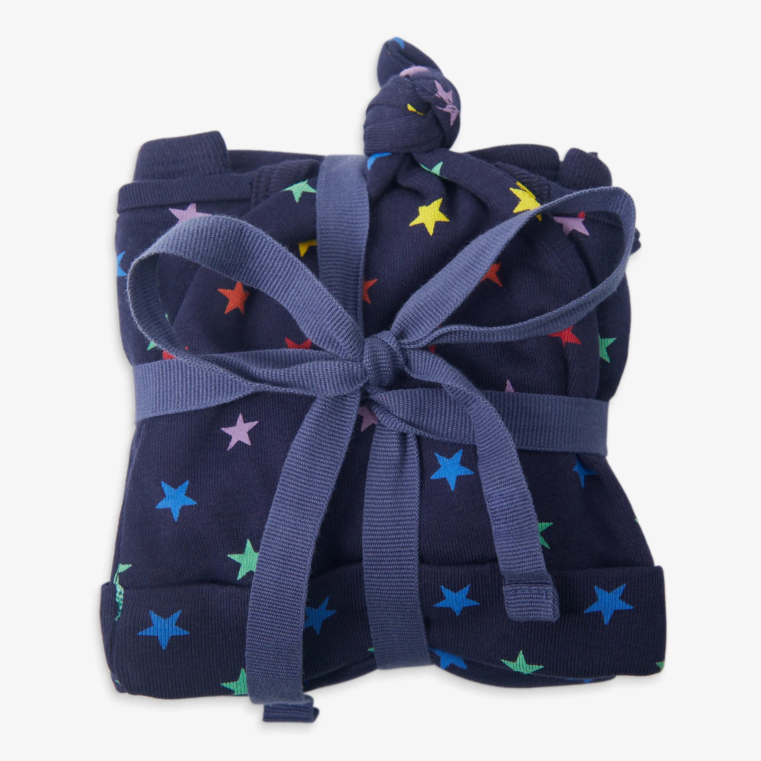 Clearance baby three-piece gift set in mini rainbow star