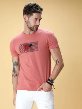 Coral Crew Neck T-Shirt