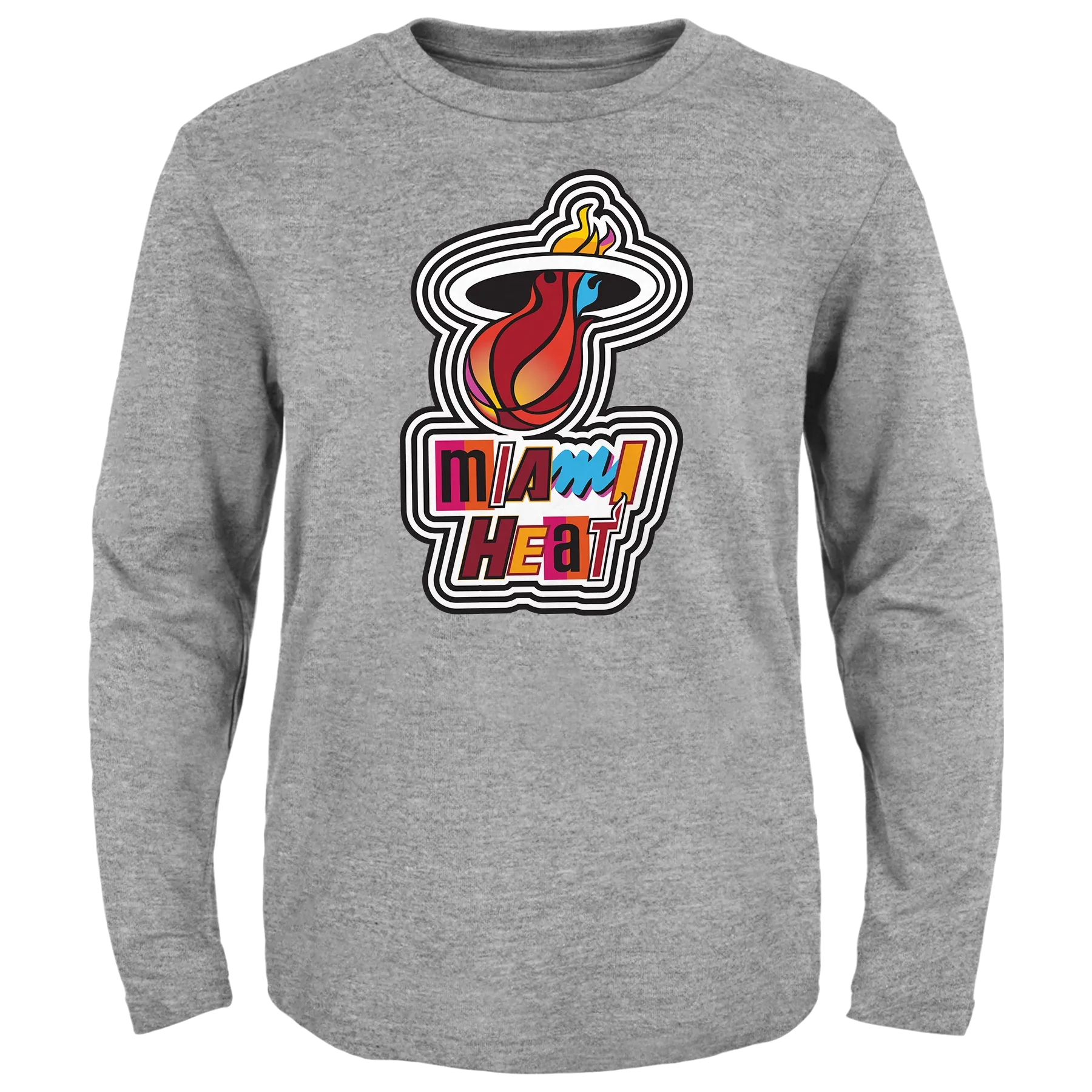 Court Culture Miami Mashup Vol. 2 HEAT Grey Youth Long Sleeve