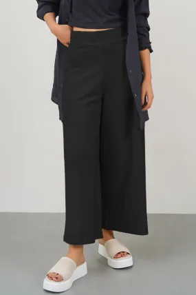 CROPPED WIDE PANTS