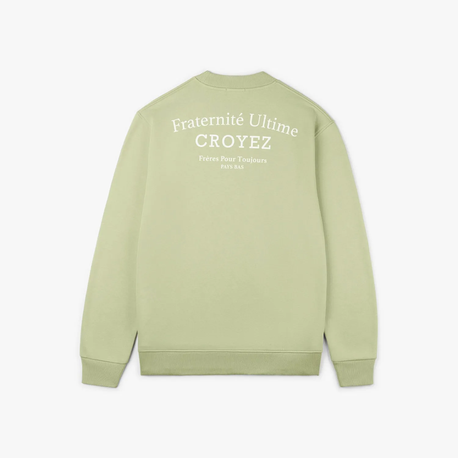 CROYEZ FRATERNITÉ SWEATER - EUCALYPTUS