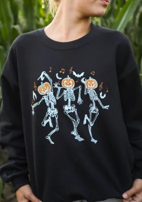 Dancing Pumpkin Crewneck