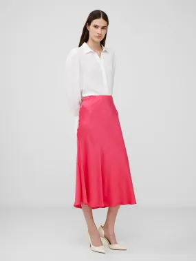 Ennis Eco Satin Midaxi Slip Skirt