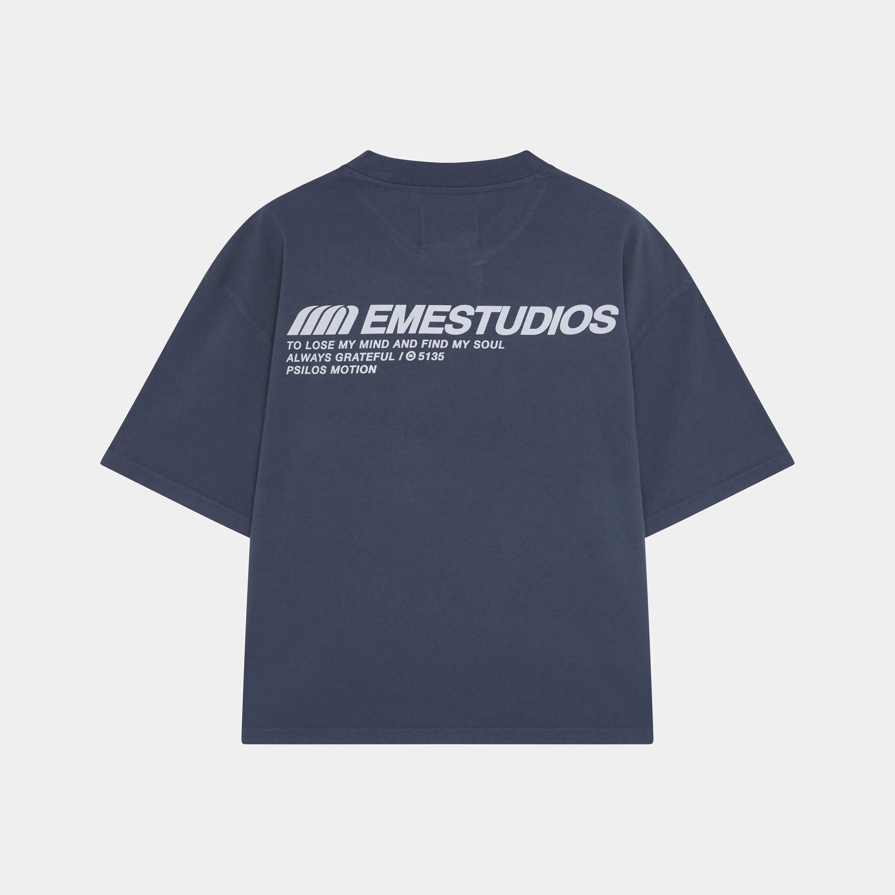 F Psilos Navy Oversized Tee