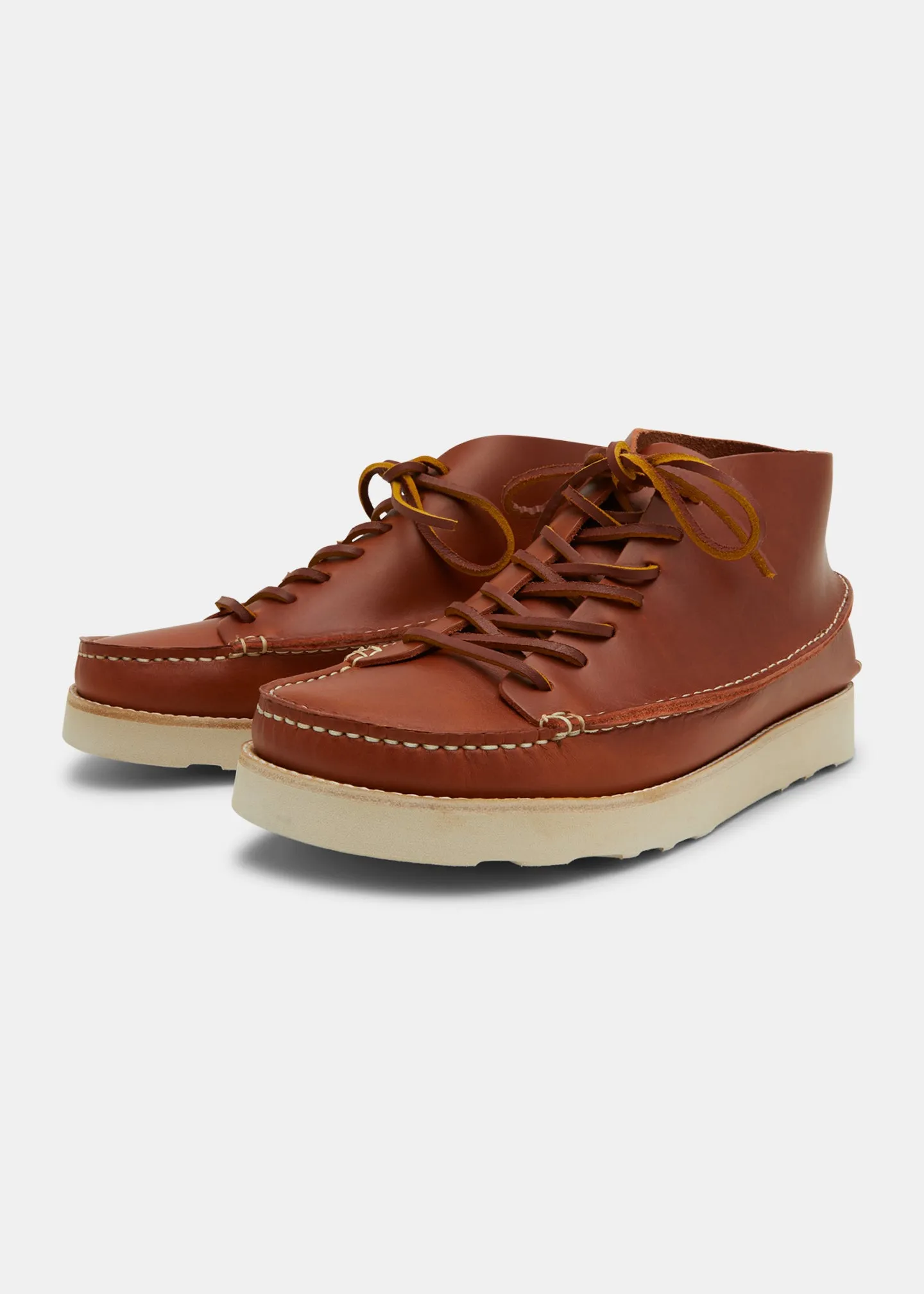 Fairfield Leather Boot On EVA - Burnt Orange