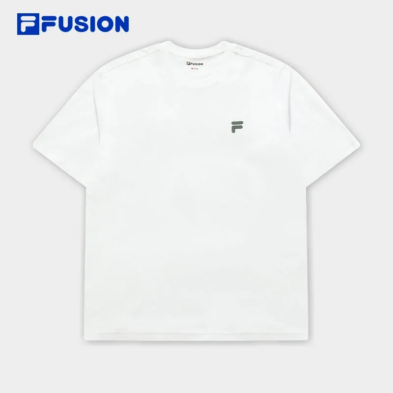 FILA FUSION INLINE URBAN TECH Men Short Sleeve T-shirt in White / Green