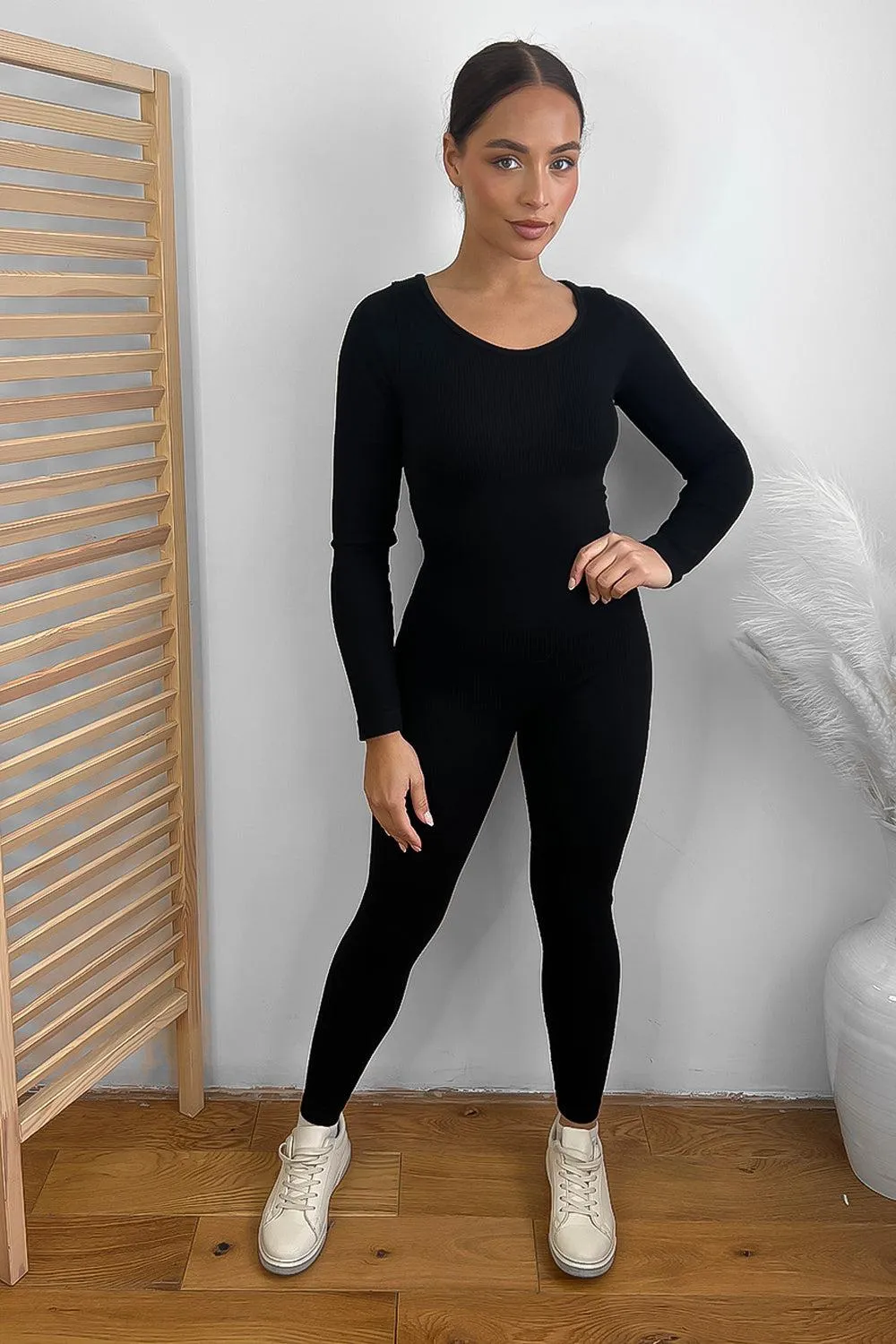 Full Body Push Up Effect Leotard Jumpsuit