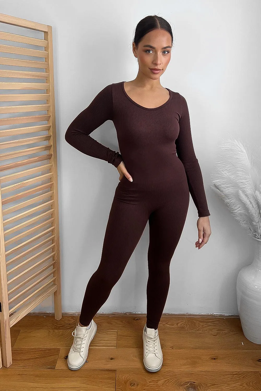 Full Body Push Up Effect Leotard Jumpsuit