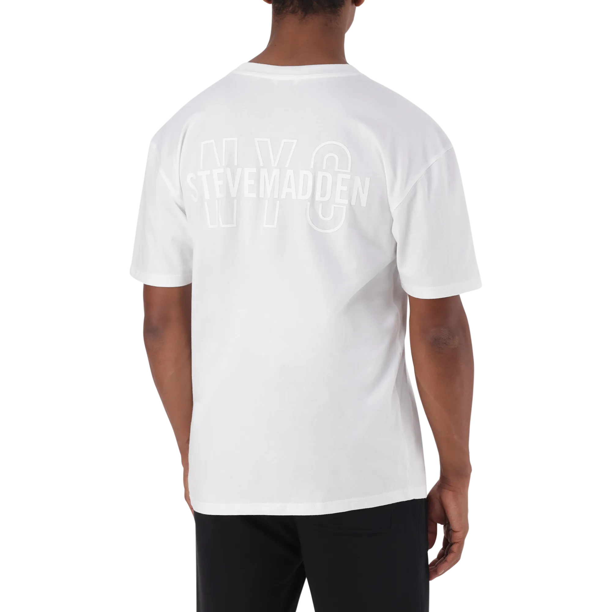 GRAYSON WHITE BOXY LOGO T-SHIRT