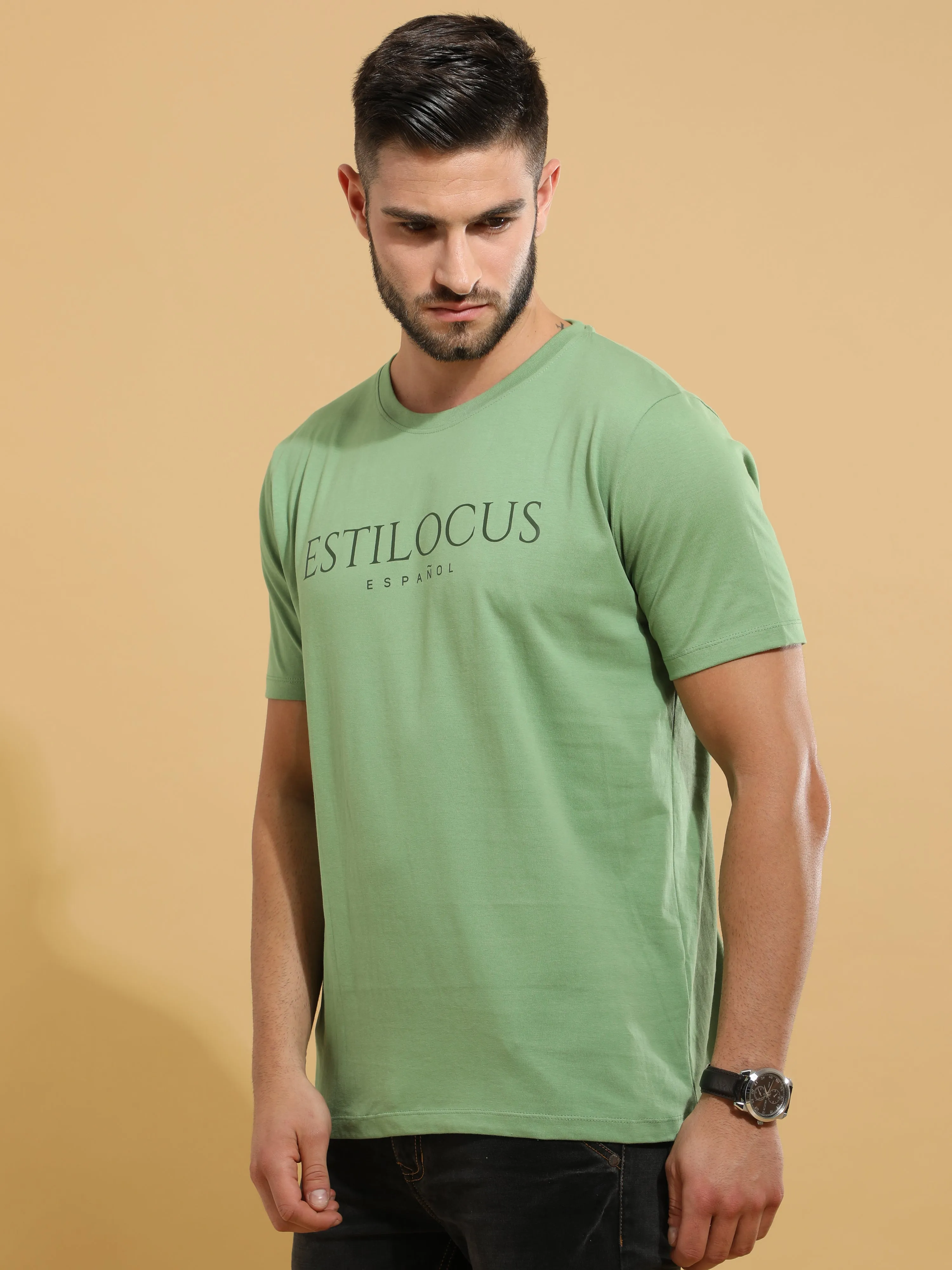 Green Crewneck T-Shirt