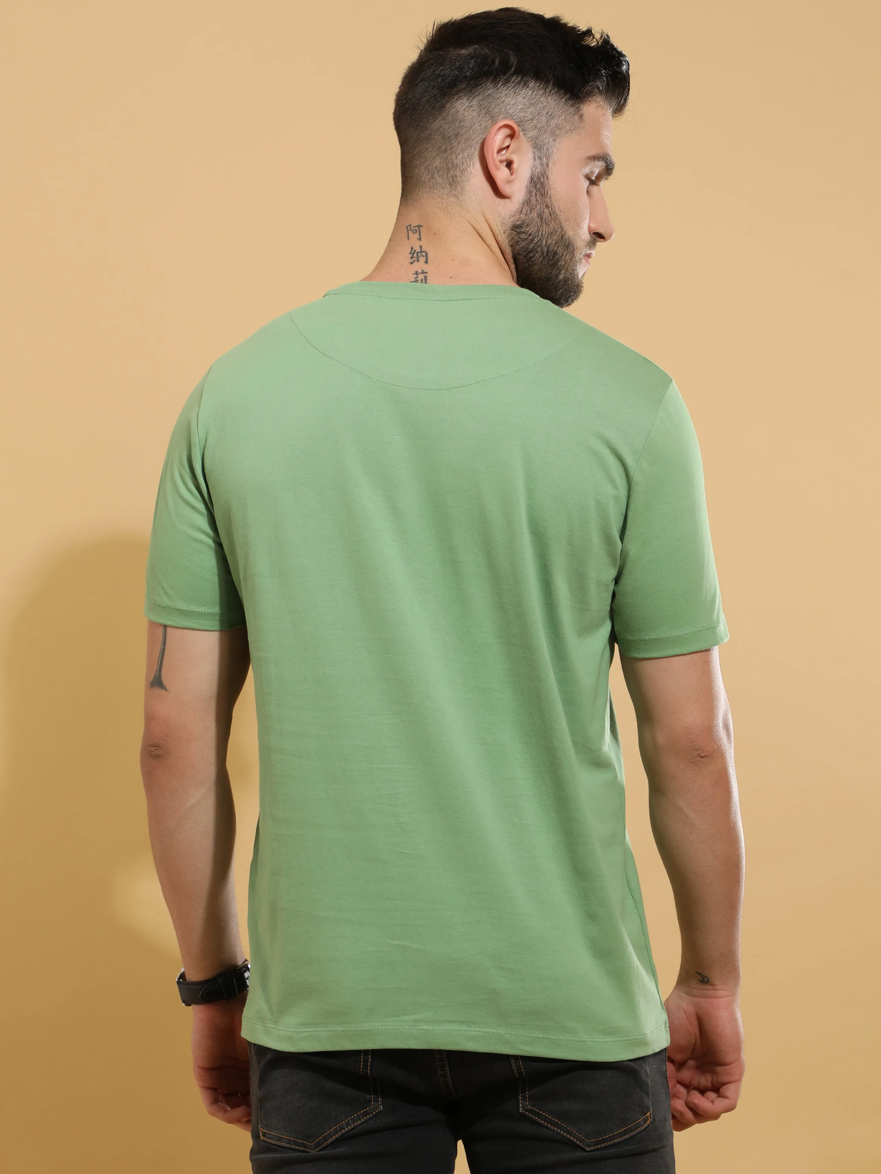 Green Crewneck T-Shirt