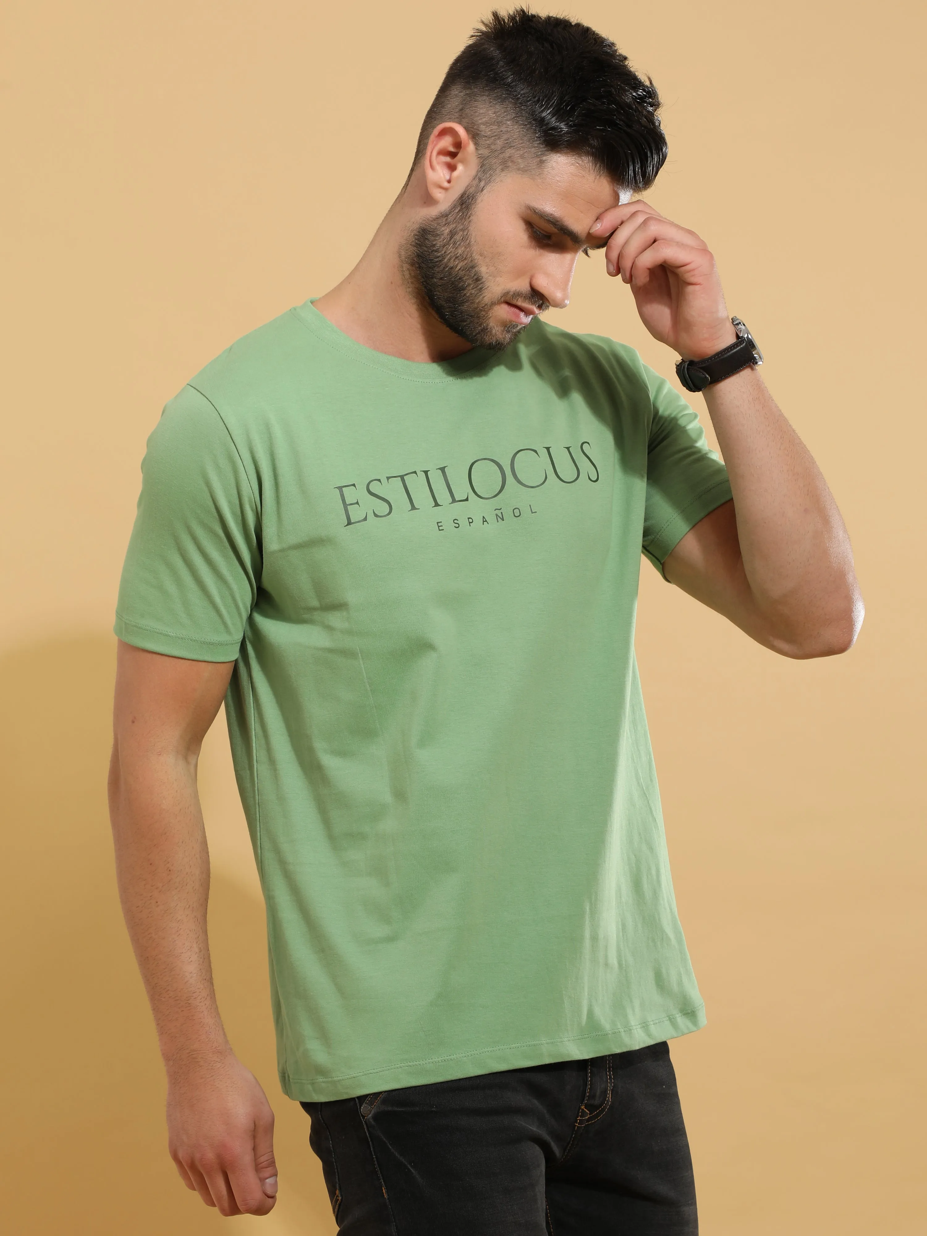 Green Crewneck T-Shirt