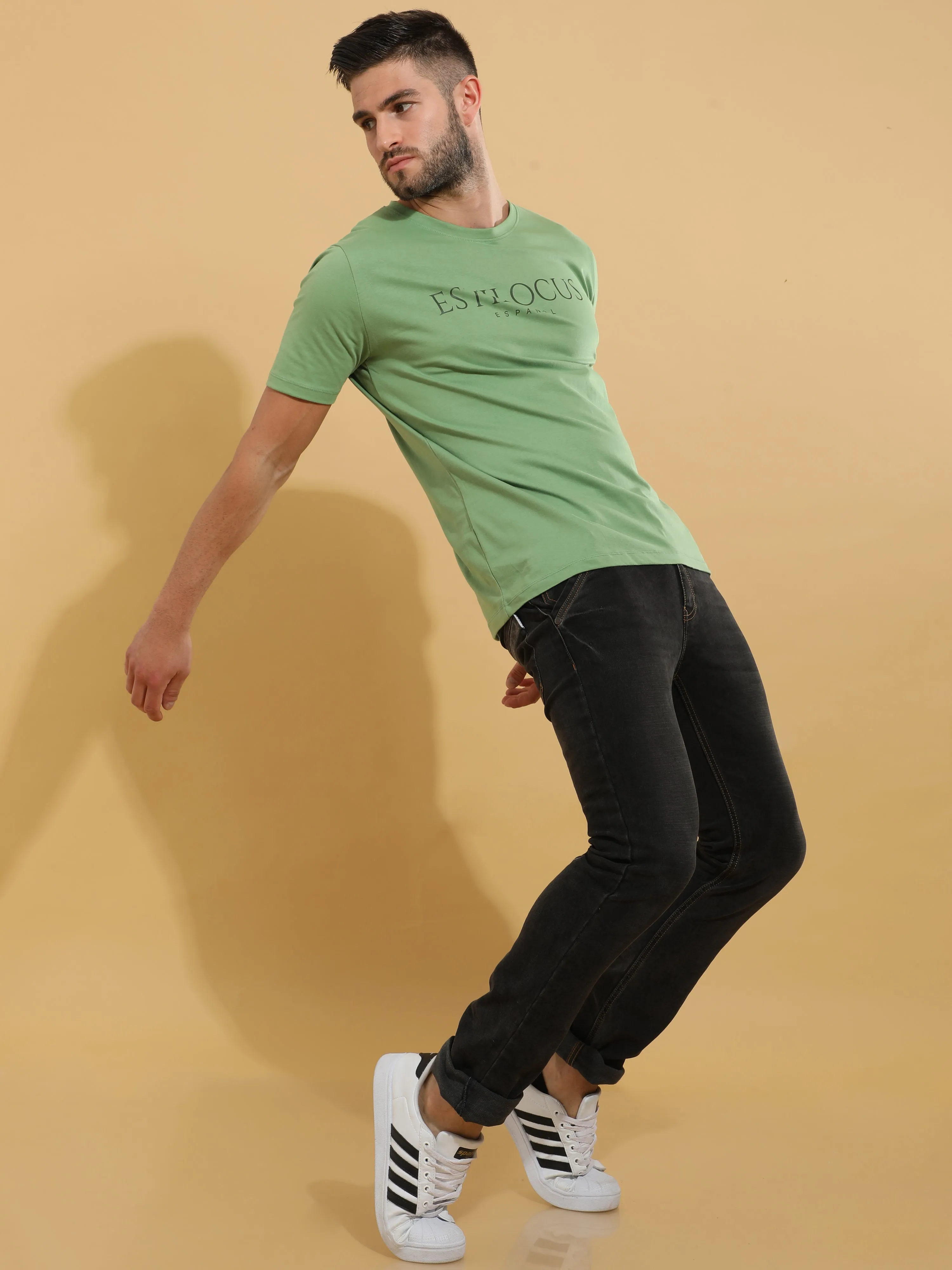 Green Crewneck T-Shirt