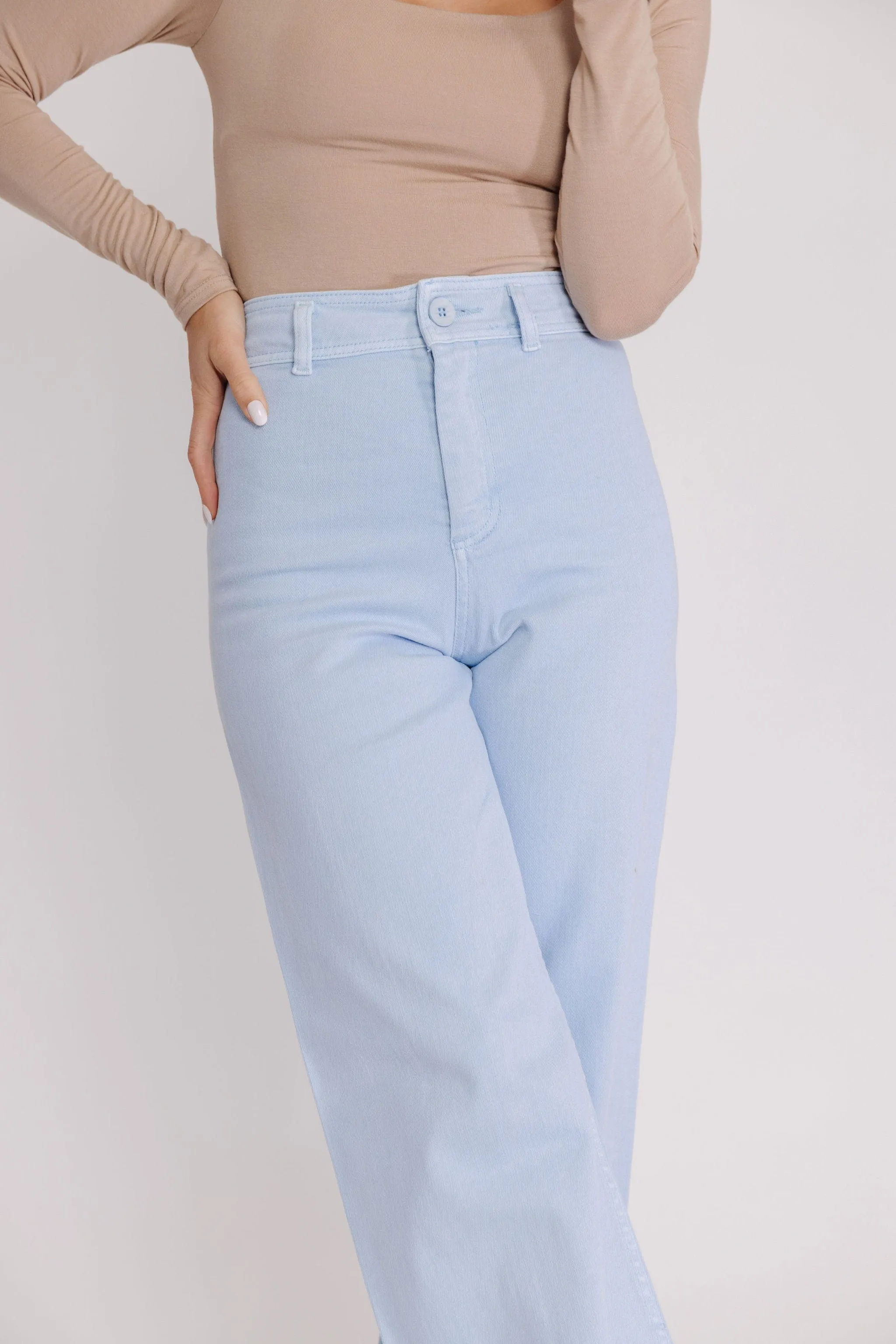 Hadley Pant in Baby Blue