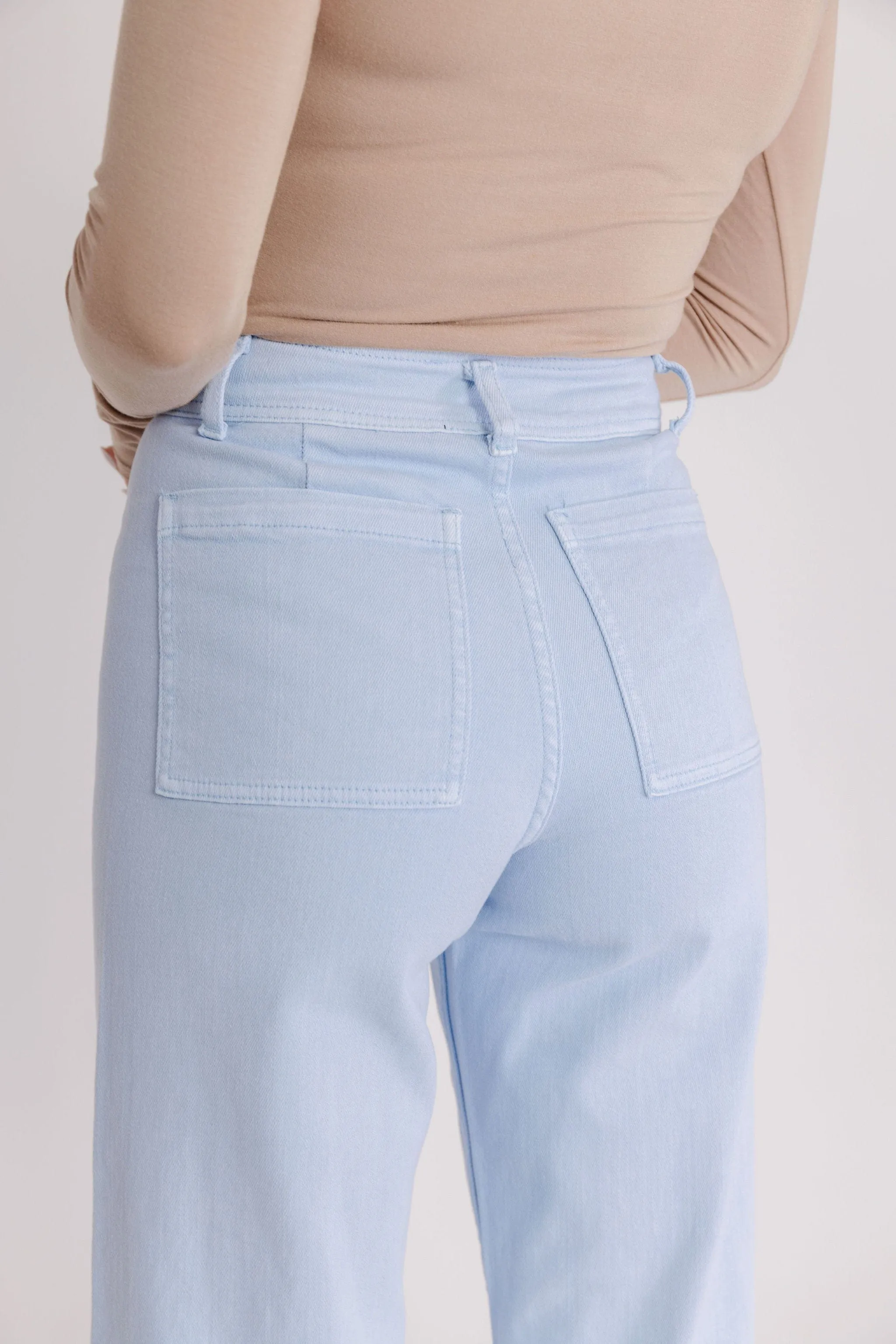 Hadley Pant in Baby Blue