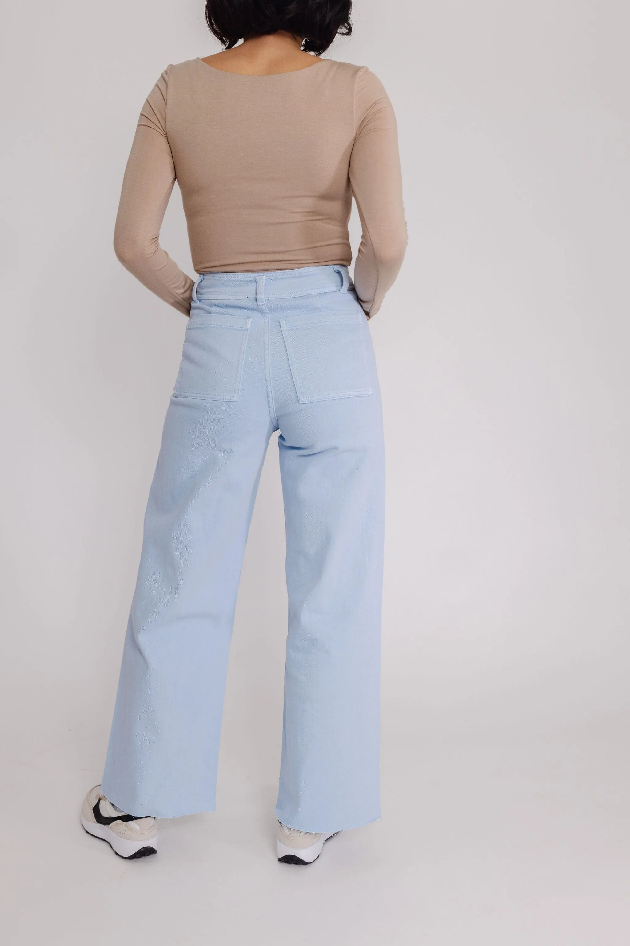 Hadley Pant in Baby Blue