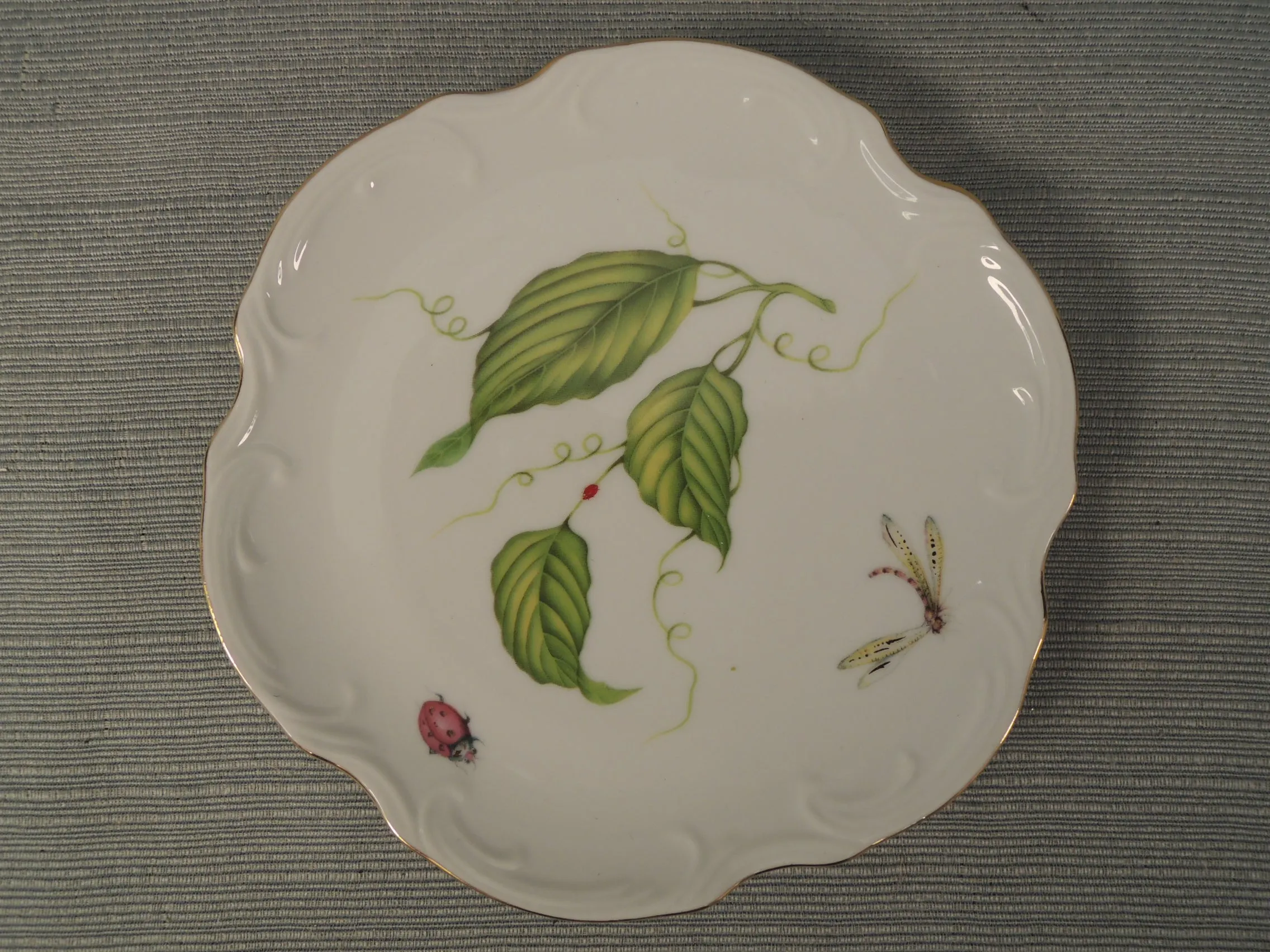 Jardin Canape Plates by  I. Godinger & Co. - Set of 4