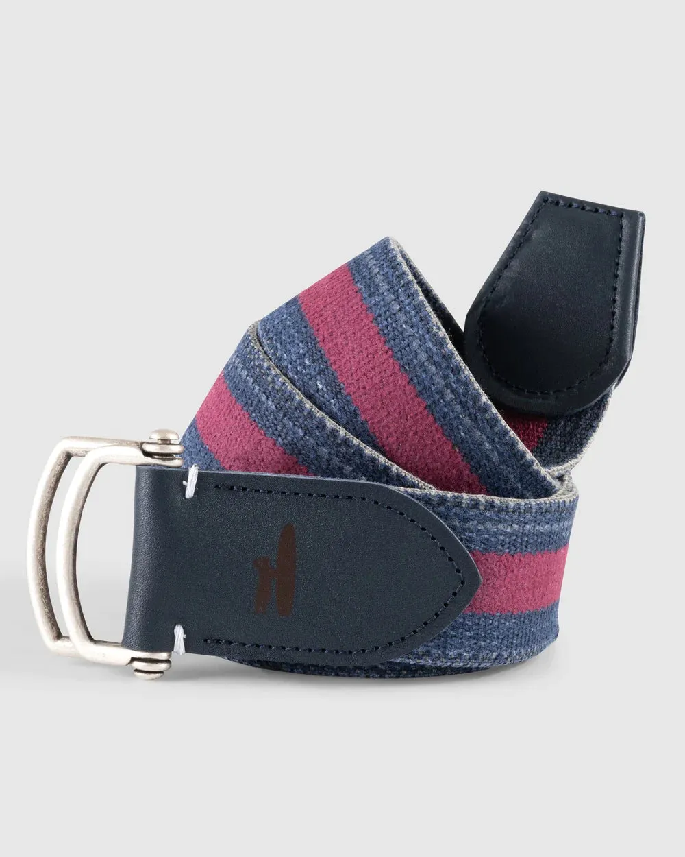 johnnie-O WASHED STRIPE Belt