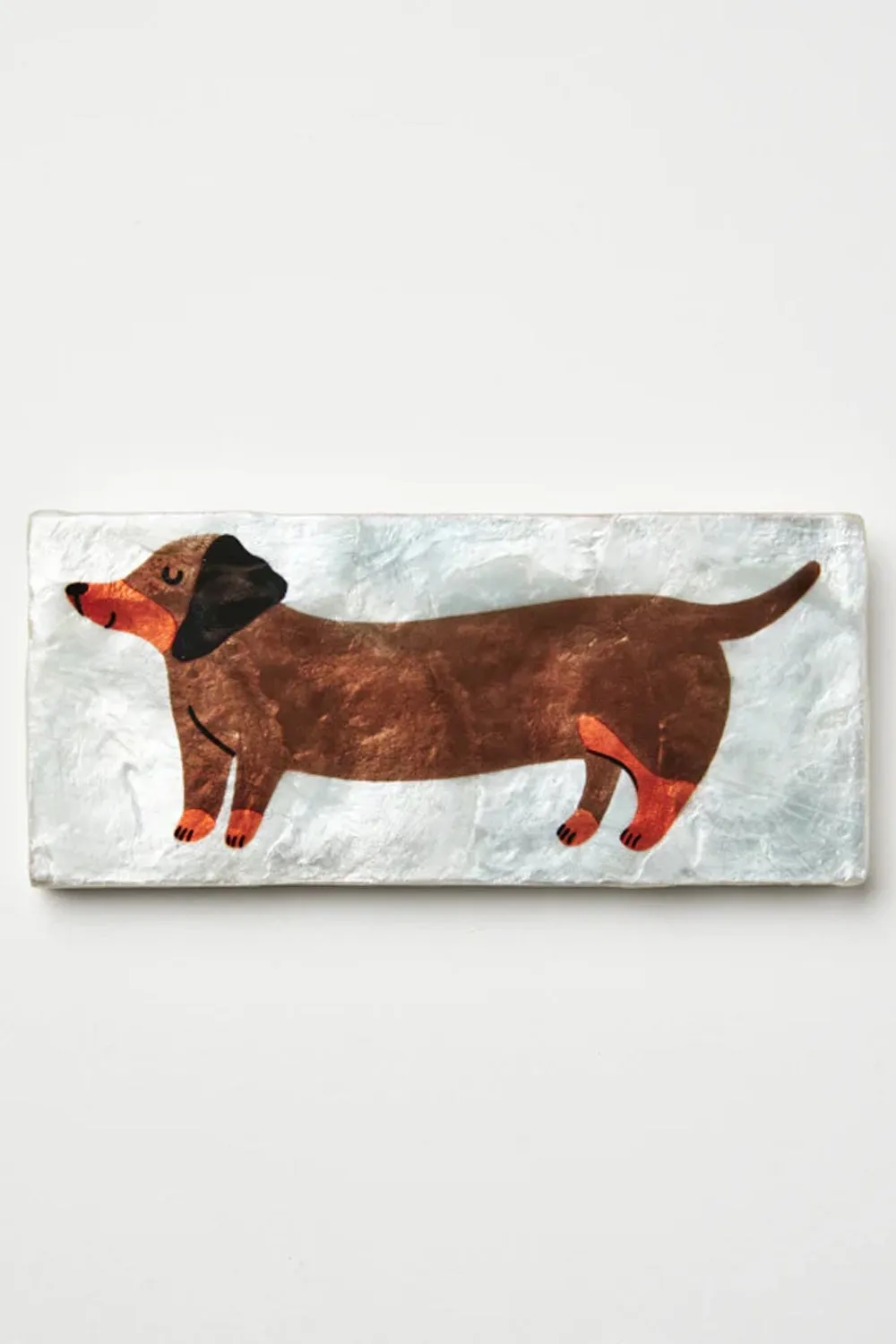 JONES & CO PUP DACHSHUND TILE