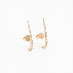 Kiba Pavé Earrings